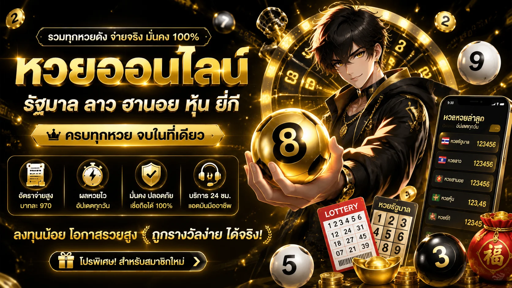 แทงหวยออนไลน์ LKVIP88 หวยรัฐบาล หวยยี่กี หวยลาว จ่ายสูง